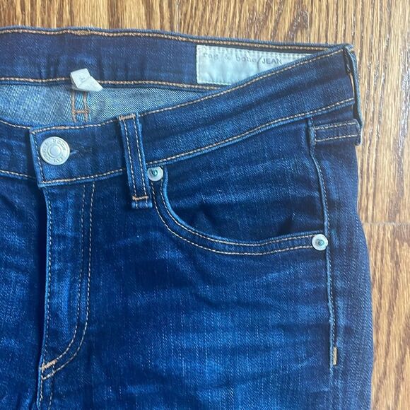 Rag & Bone Jeans Dark Wash Kensington Size 27 - Picture 6 of 7